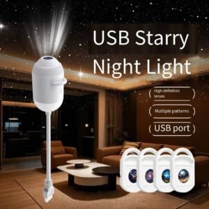✨ USB Starry Sky Ceiling Light 🌌 24 Lens