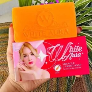 🌸 White Aura Miracle Carrot Soap