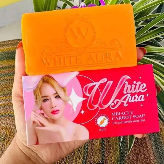 đ¸ White Aura Miracle Carrot Soap